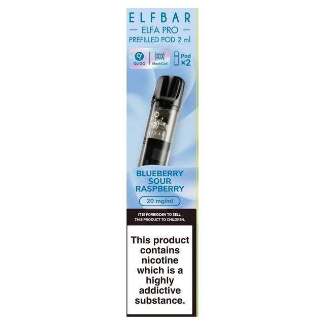 Elfa Pro 2ml Pre-Filled Vape Pods