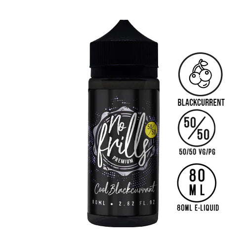 No Frills 50/50 Shortfill 80ml