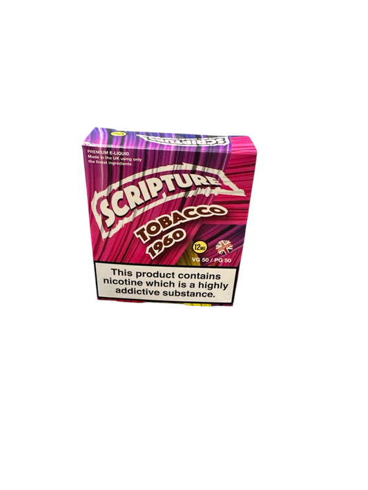 Scripture 10ml Tobacco 1960 12mg