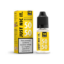 Just Nic It 50/50 Yellow Edition 18mg Nic Shot