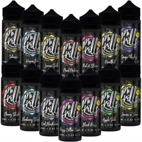 No Frills 50/50 Shortfill 80ml